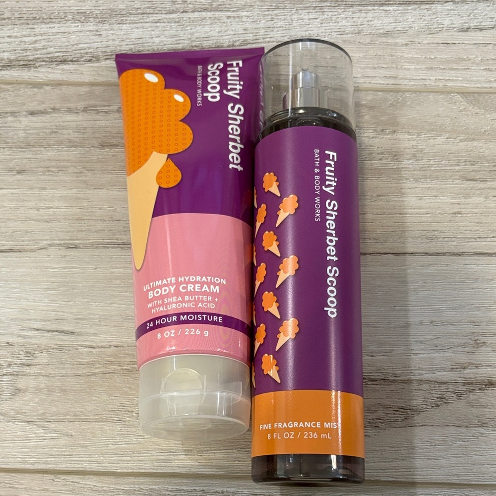 Bath and Body Works Fruity Sherbet NEW